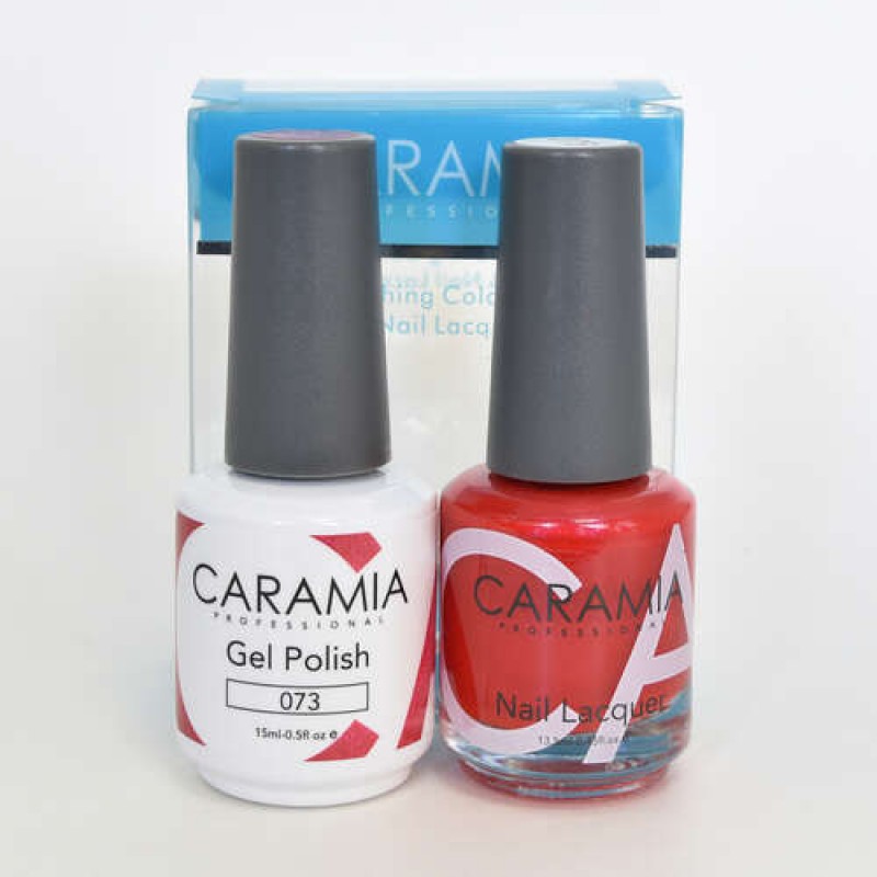 #073 Caramia Gel Polish & Nail Lacquer 0.5oz